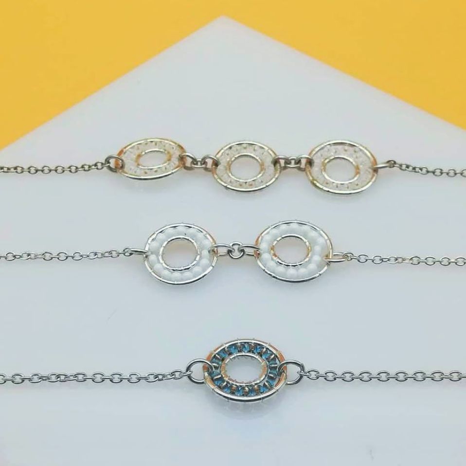 Sterling Silver Eternity Charm Necklace - Image 2